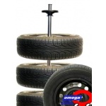 Stojak na koła (stojak na opony z felgami) aluminiowo-stalowy